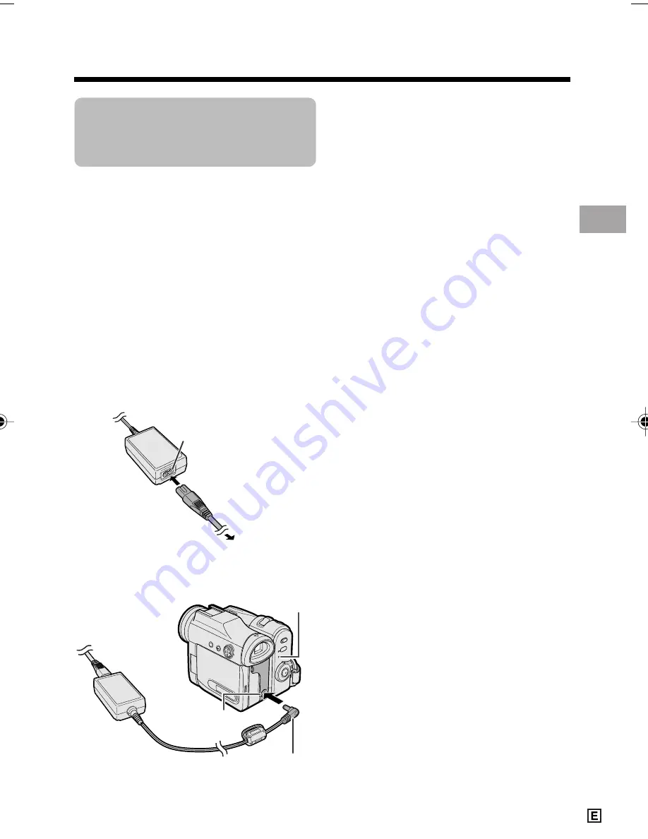 Sharp ViewcamZ VL-Z800E-S Operation Manual Download Page 19