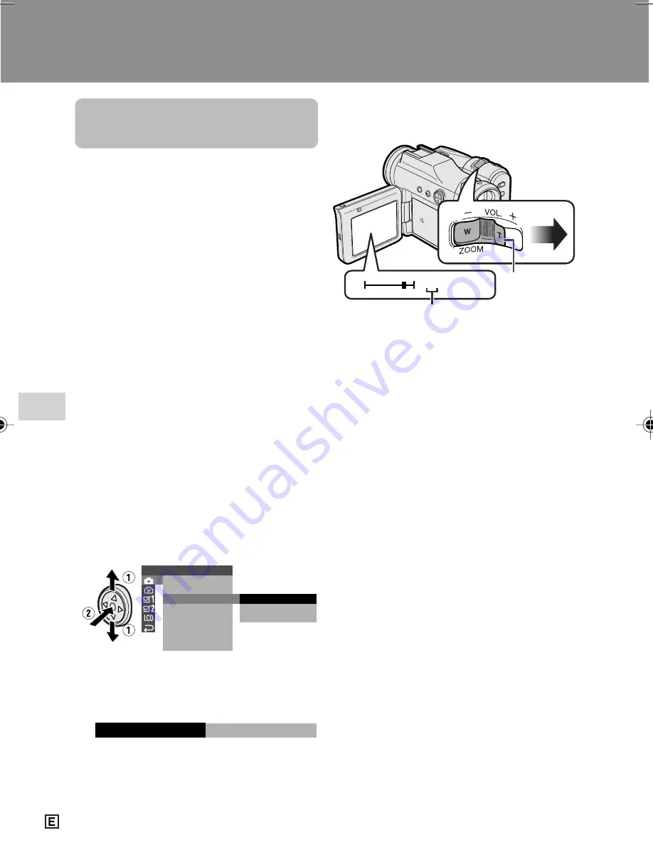 Sharp ViewcamZ VL-Z800E-S Operation Manual Download Page 44