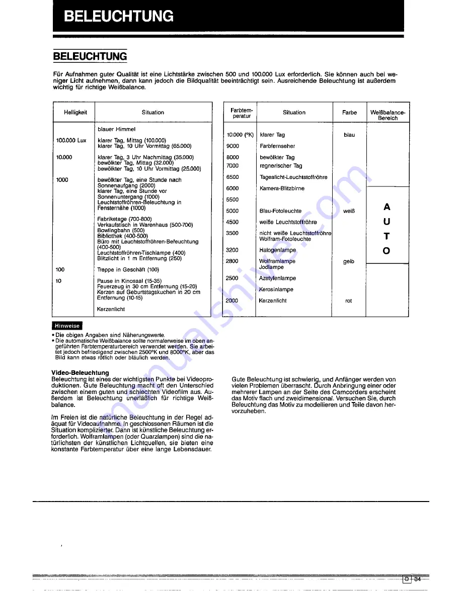 Sharp VL-C690S Operation Manual Download Page 37