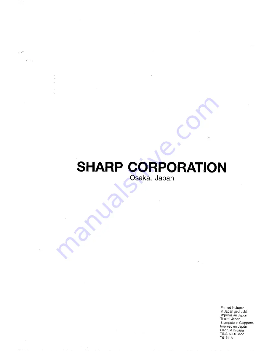 Sharp VL-C73SA Operation Manual Download Page 206