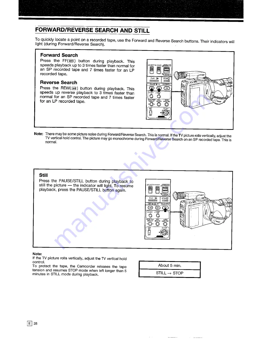 Sharp VL-C750S Operation Manual Download Page 28