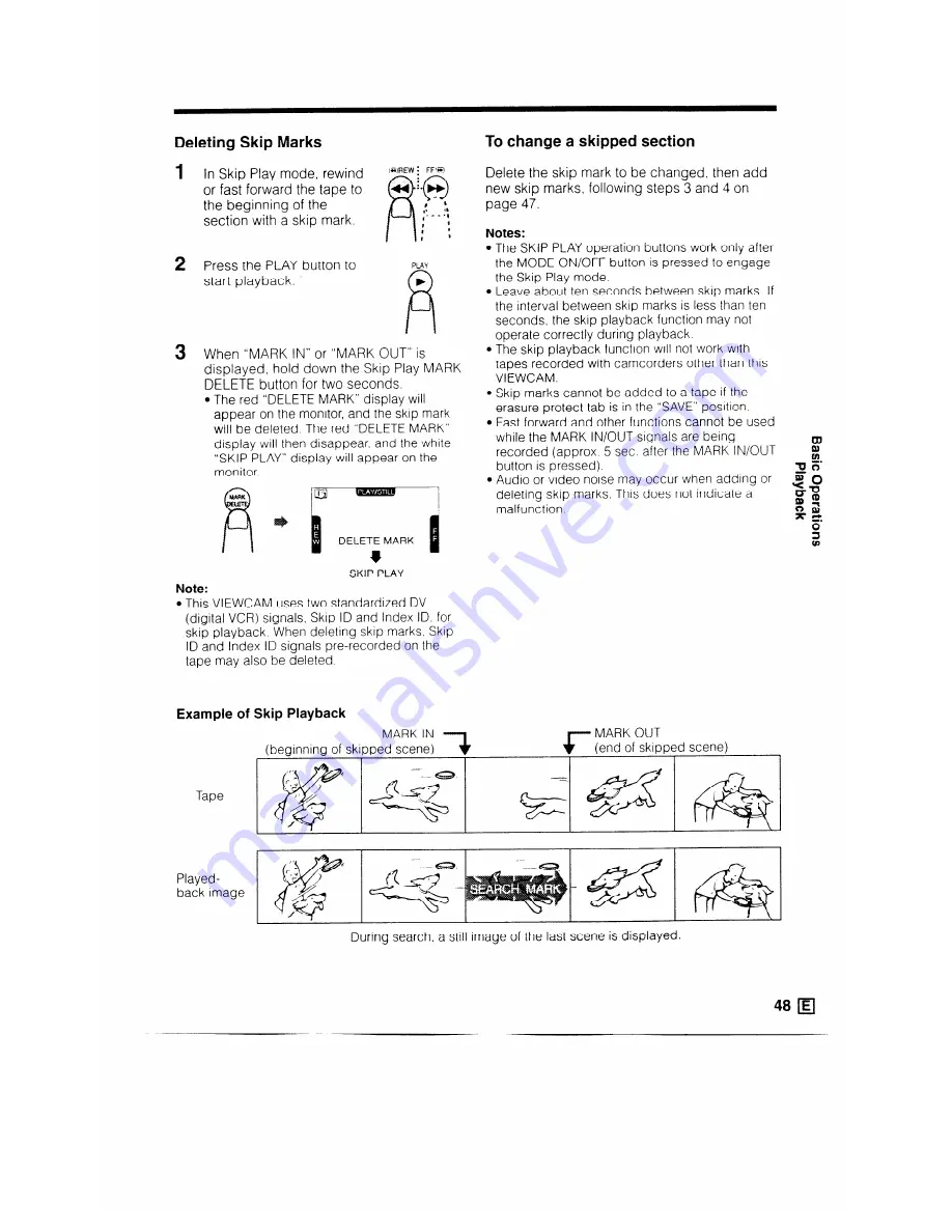 Sharp VL-DC1E Operation Manual Download Page 51