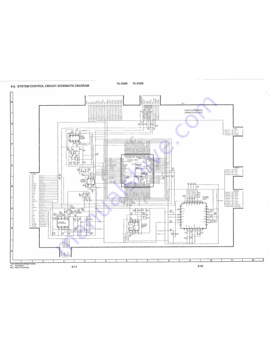 Sharp VL-E39S Service Manual Download Page 23