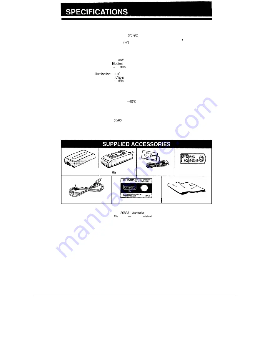 Sharp VL-E41X Operation Manual Download Page 45