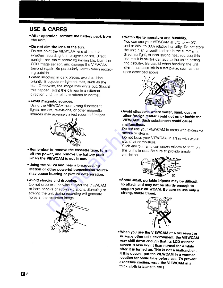 Sharp VL-H400S Operation Manual Download Page 6