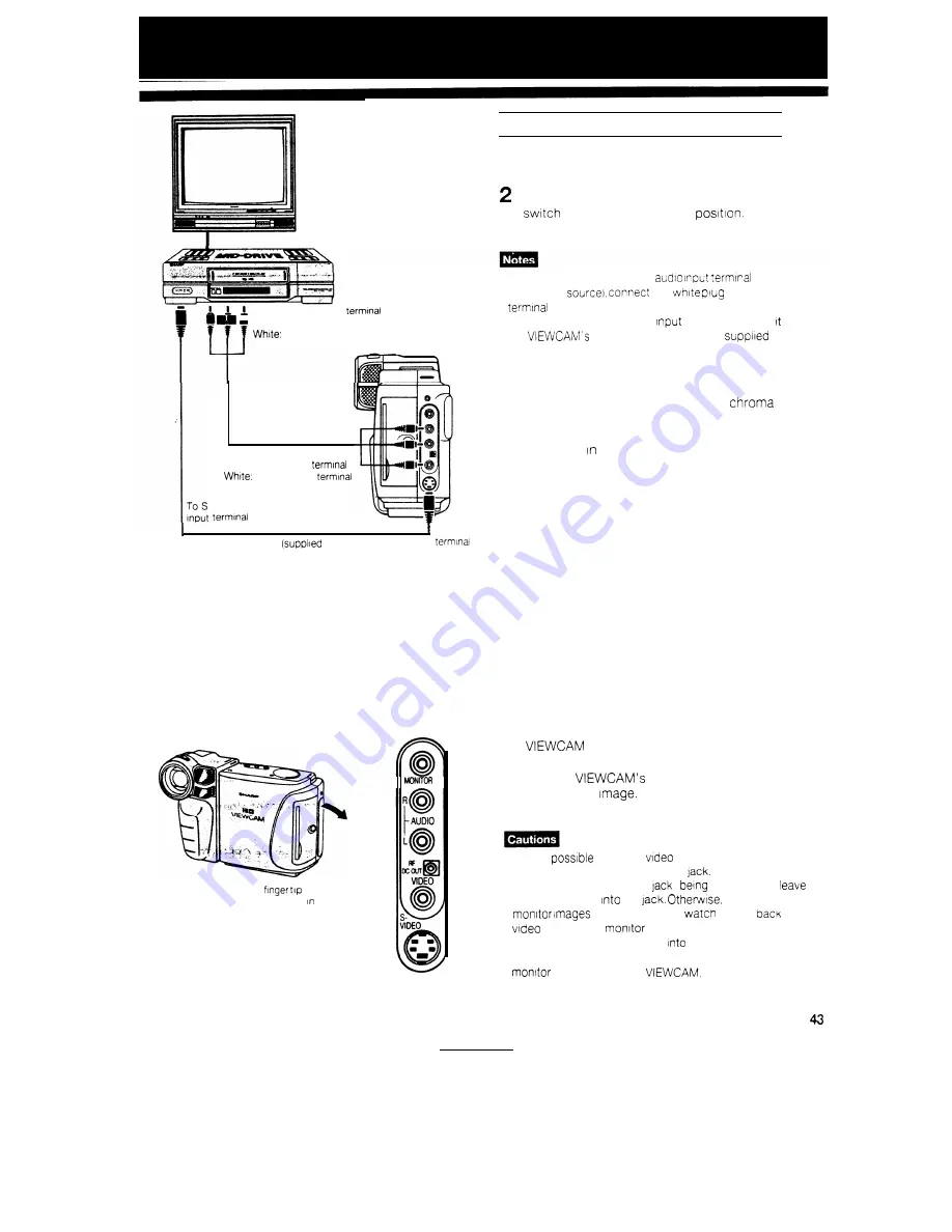 Sharp VL-H400X Скачать руководство пользователя страница 45