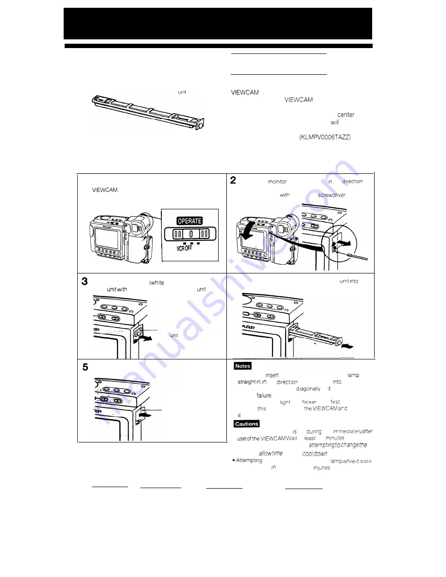 Sharp VL-H400X Скачать руководство пользователя страница 49