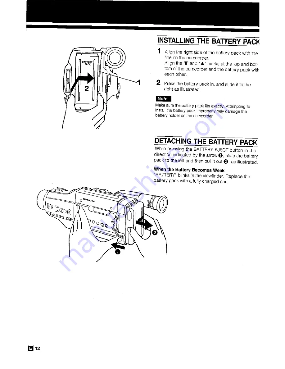 Sharp VL-N1S Operation Manual Download Page 15