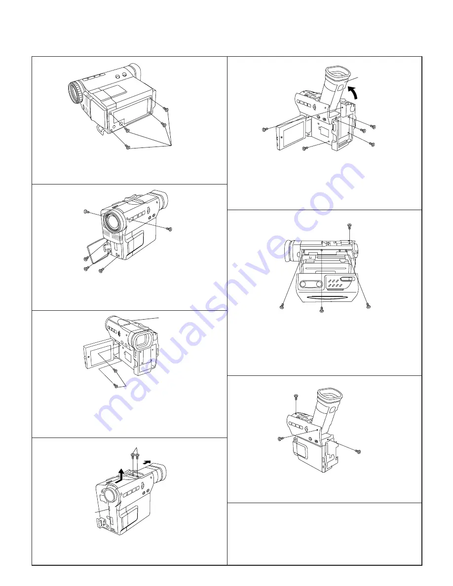 Sharp VL-PD3AE Service Manual Download Page 4