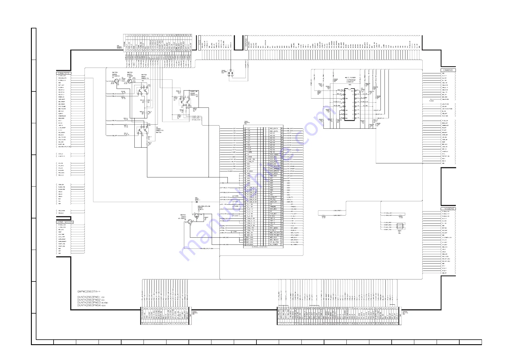 Sharp VL-PD3AE Service Manual Download Page 57