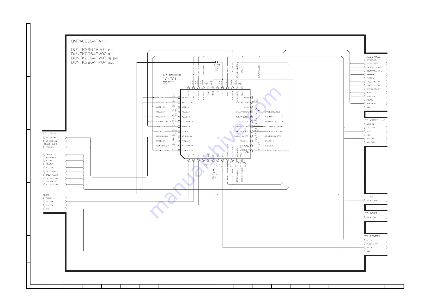 Sharp VL-PD3AE Service Manual Download Page 64