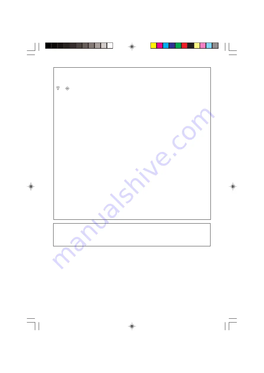 Sharp VL-PD6H Quick operation Operation Manual Download Page 3