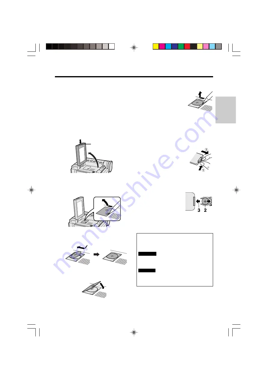 Sharp VL-PD6H Quick operation Operation Manual Download Page 23