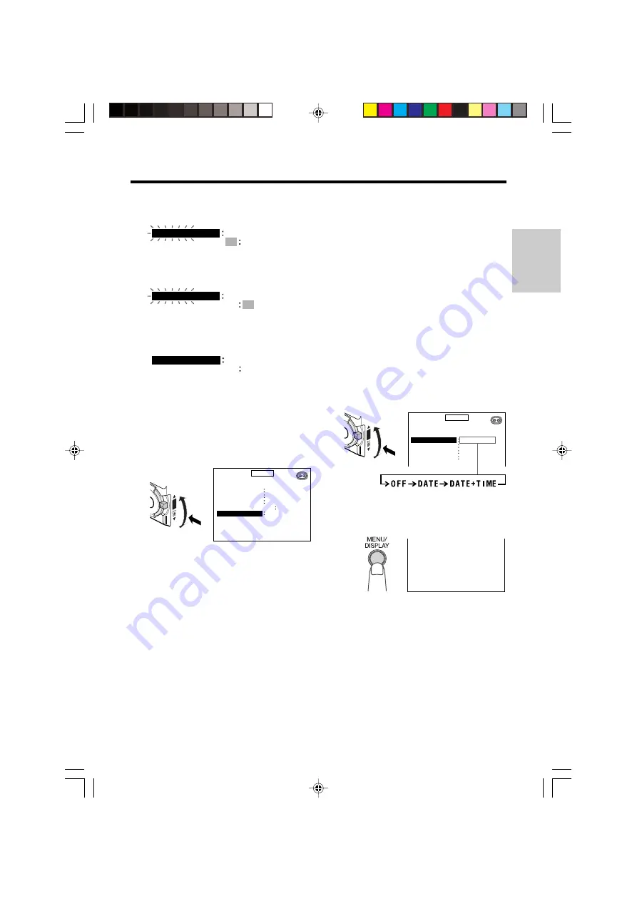 Sharp VL-PD6H Quick operation Operation Manual Download Page 25