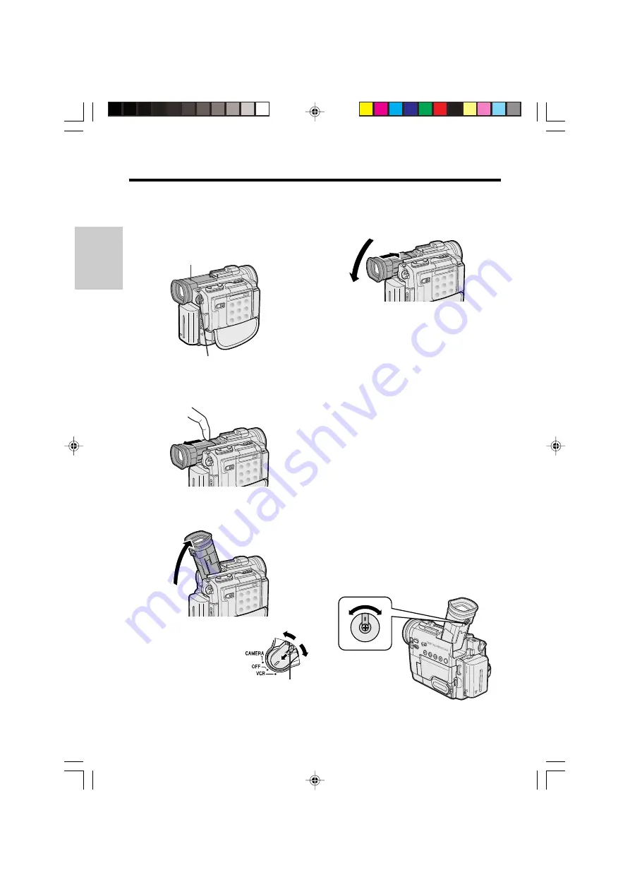 Sharp VL-PD6H Quick operation Operation Manual Download Page 26