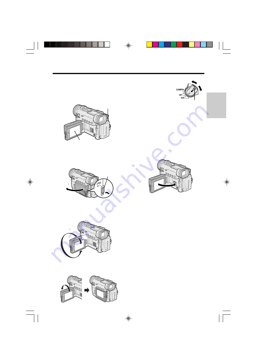 Sharp VL-PD6H Quick operation Operation Manual Download Page 27