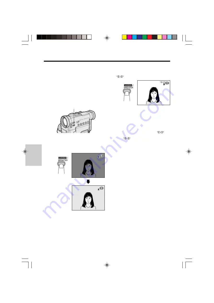 Sharp VL-PD6H Quick operation Operation Manual Download Page 42