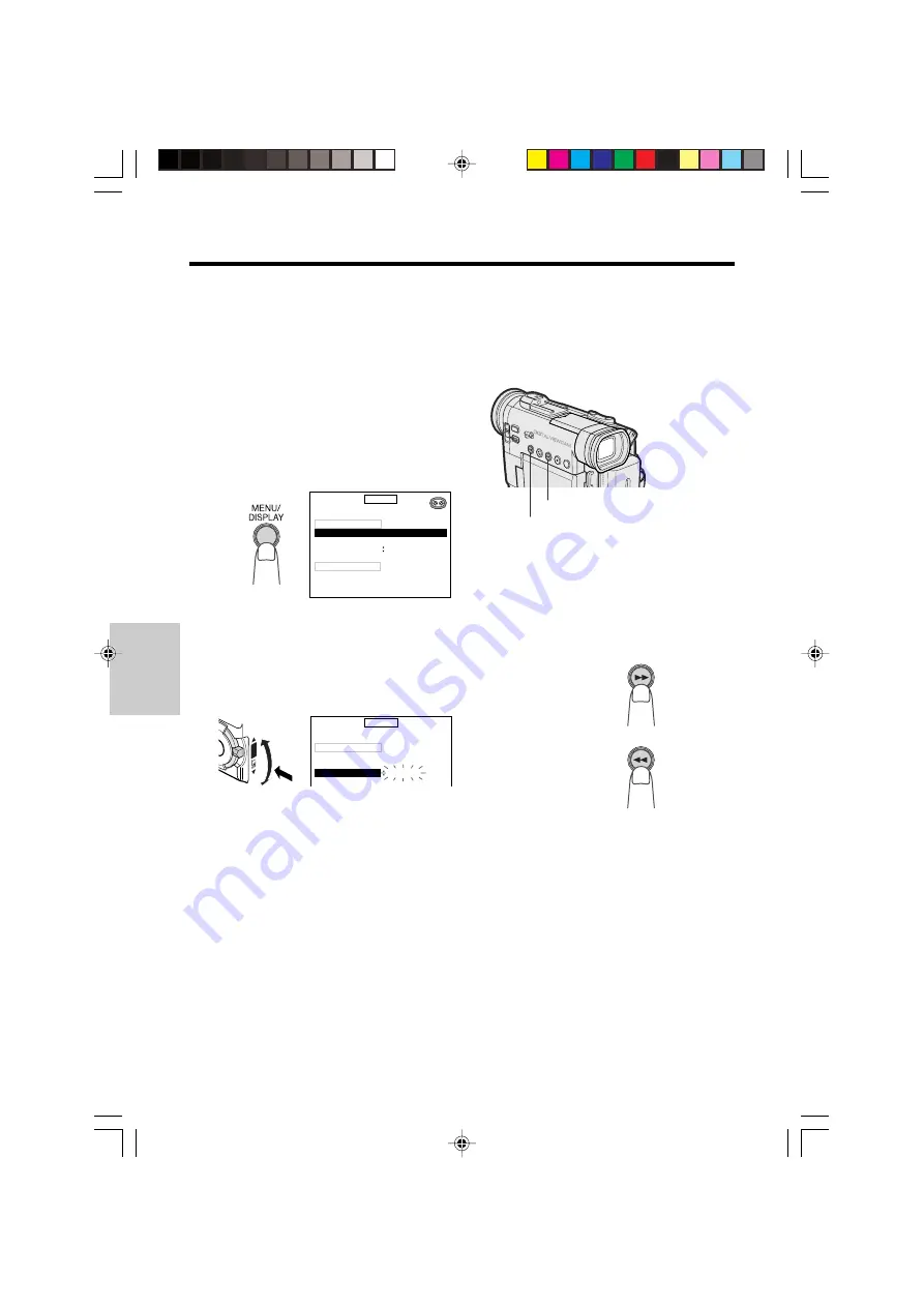 Sharp VL-PD6H Quick operation Скачать руководство пользователя страница 44