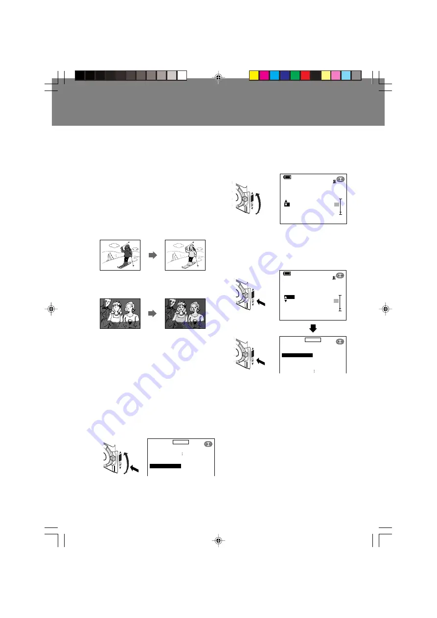 Sharp VL-PD6H Quick operation Operation Manual Download Page 57