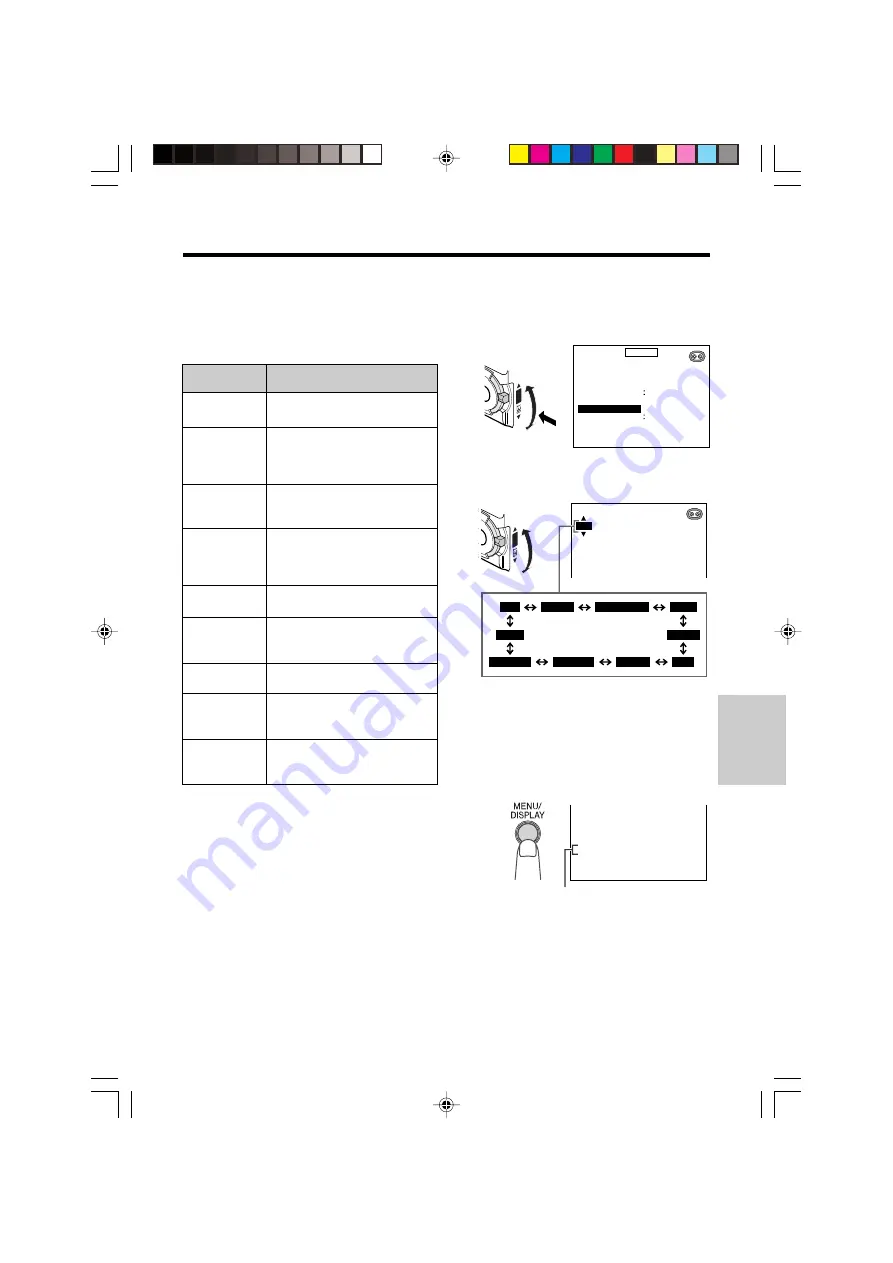 Sharp VL-PD6H Quick operation Operation Manual Download Page 63