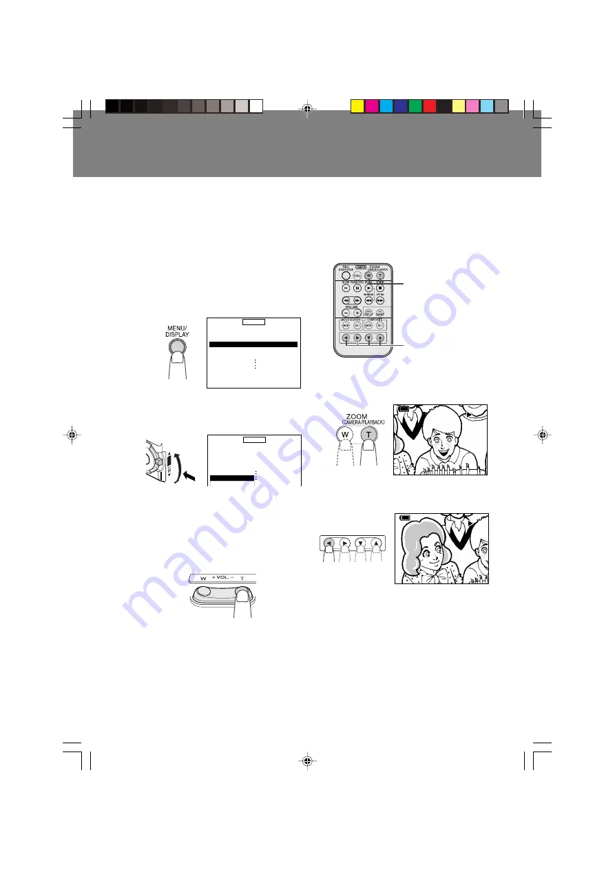 Sharp VL-PD6H Quick operation Operation Manual Download Page 69