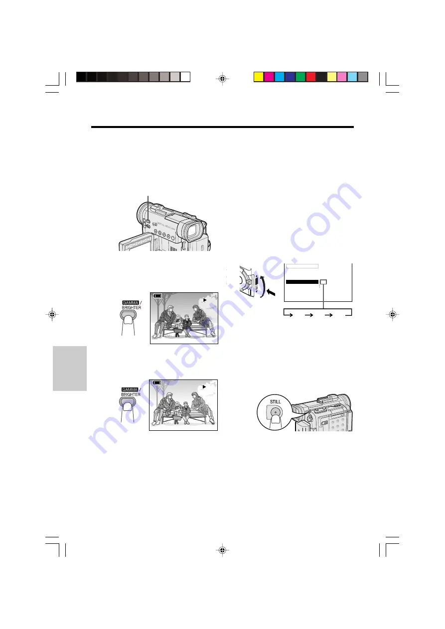 Sharp VL-PD6H Quick operation Operation Manual Download Page 70