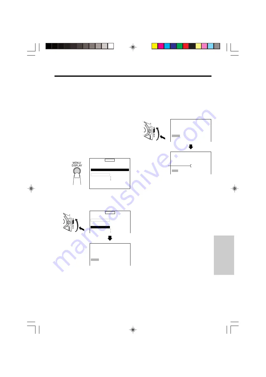 Sharp VL-PD6H Quick operation Operation Manual Download Page 93