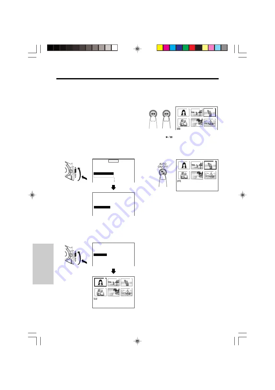 Sharp VL-PD6H Quick operation Operation Manual Download Page 98