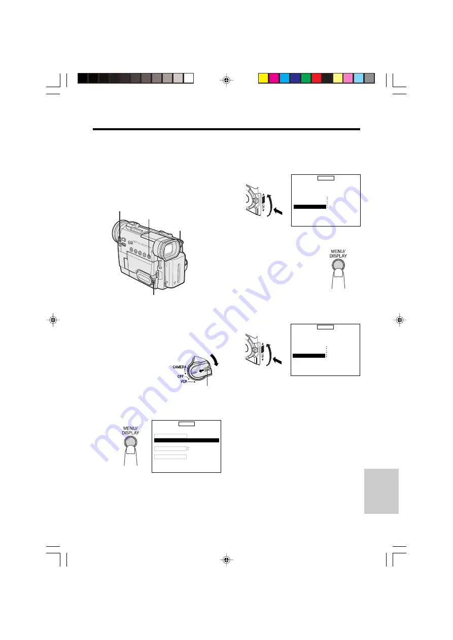 Sharp VL-PD6H Quick operation Скачать руководство пользователя страница 109