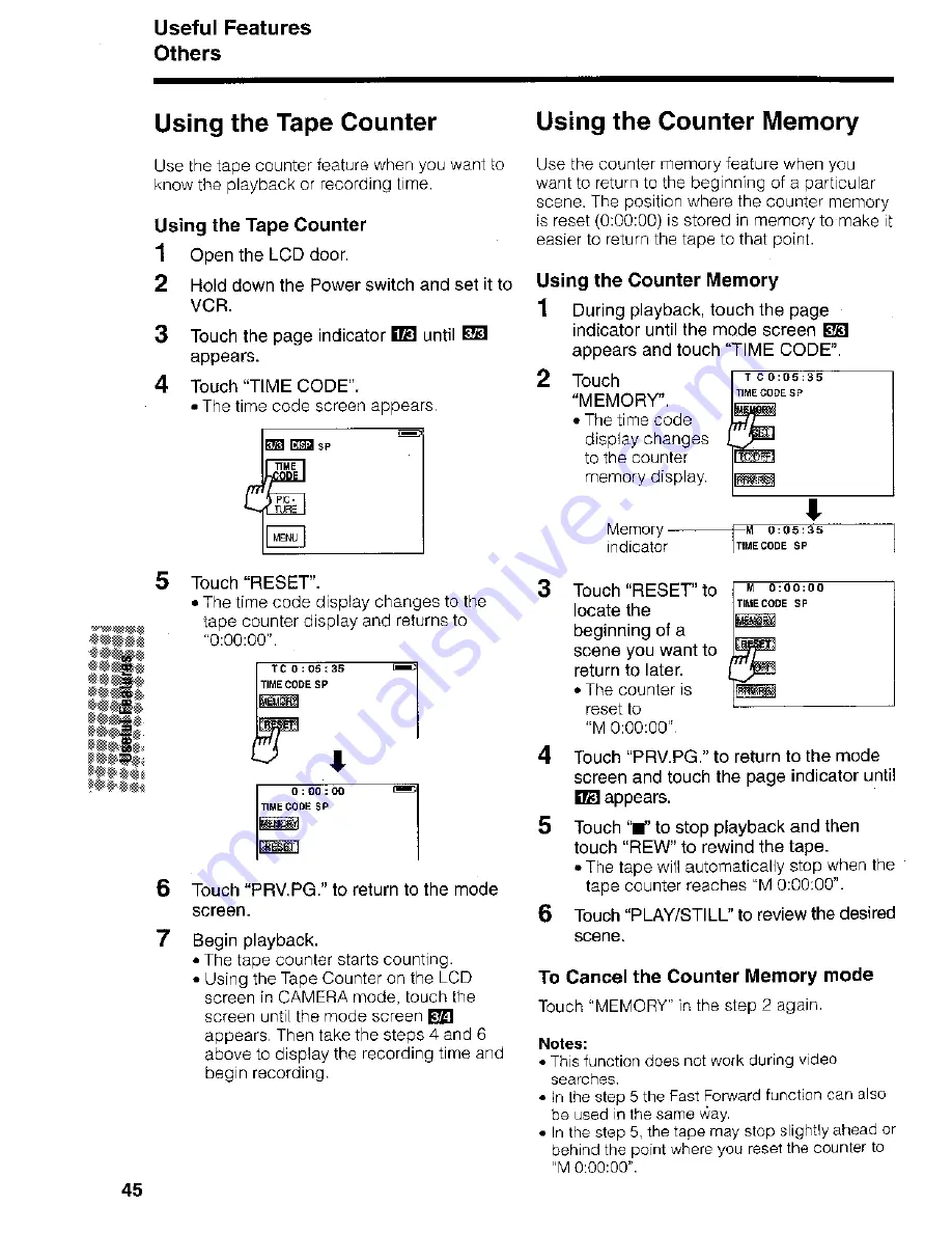 Sharp VL-RD1H Operation Manual Download Page 48