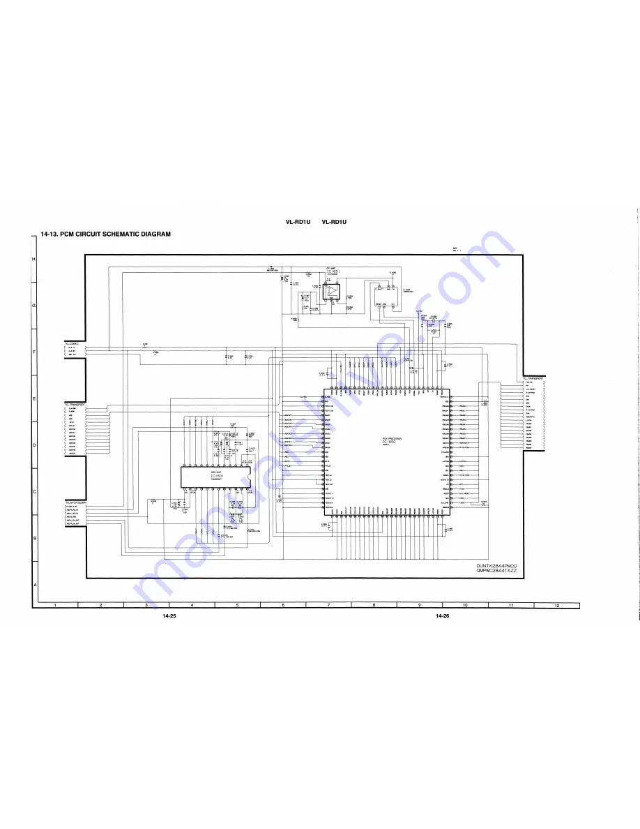 Sharp VL-RDI U Service Manual Download Page 87