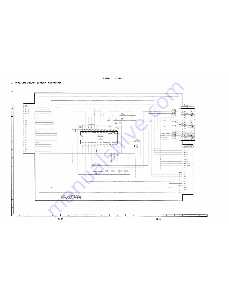 Sharp VL-RDI U Service Manual Download Page 93