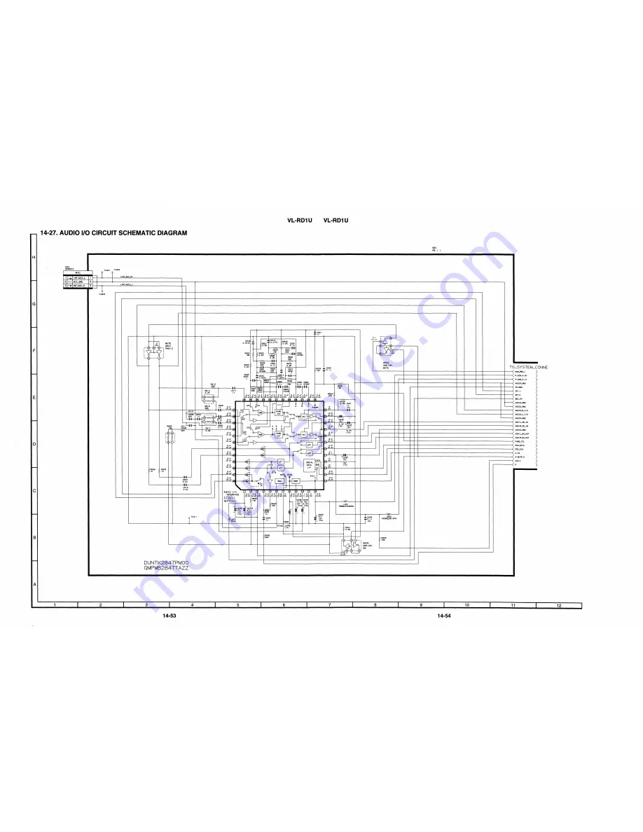 Sharp VL-RDI U Service Manual Download Page 101