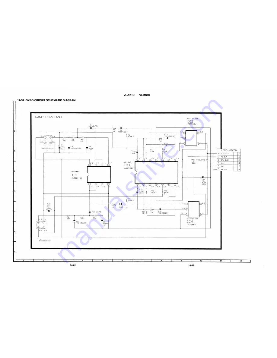 Sharp VL-RDI U Service Manual Download Page 105