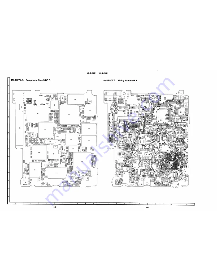 Sharp VL-RDI U Service Manual Download Page 110