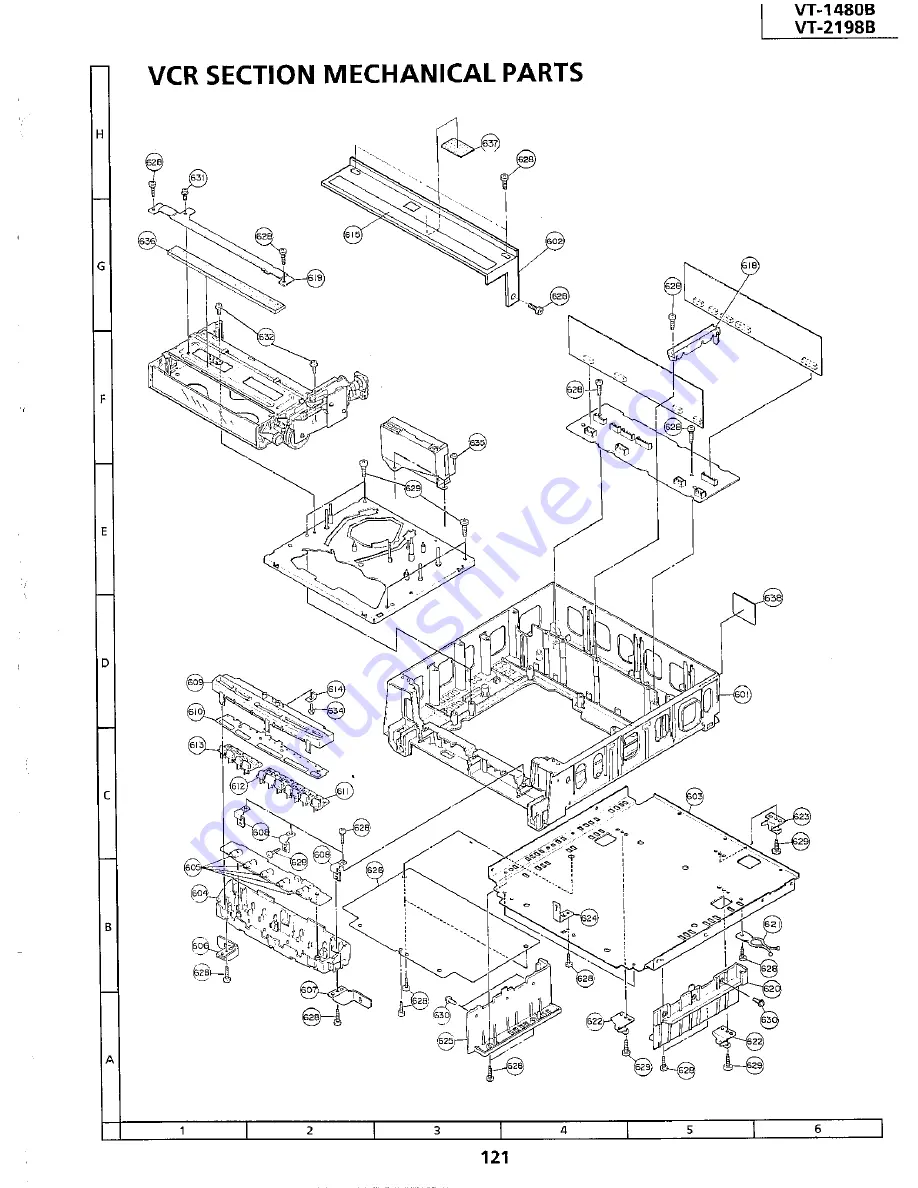 Sharp VT-1480B Скачать руководство пользователя страница 101