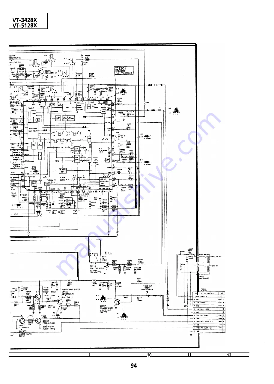 Sharp VT-3428X Скачать руководство пользователя страница 94