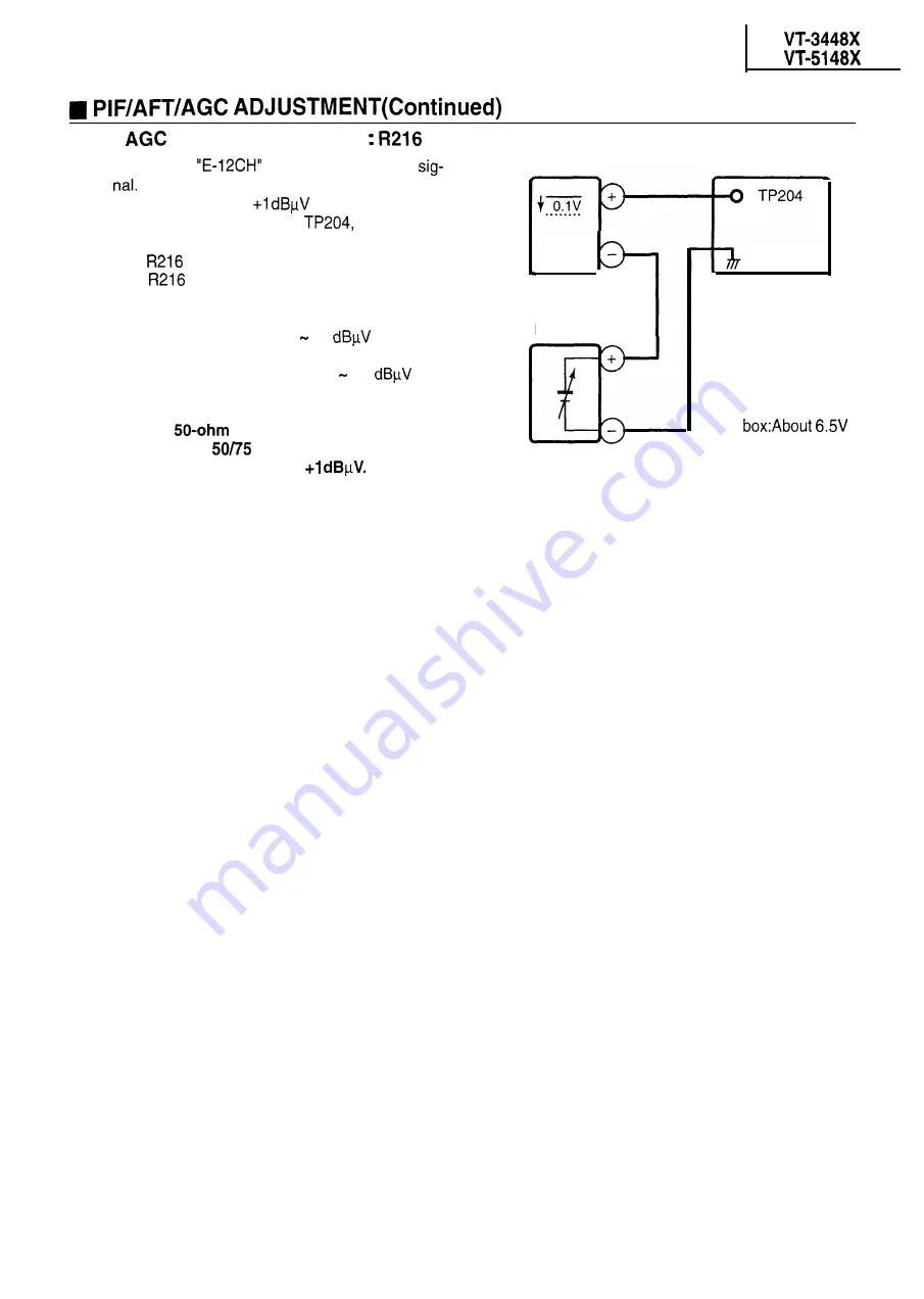 Sharp VT-3448X Service Manual Download Page 13