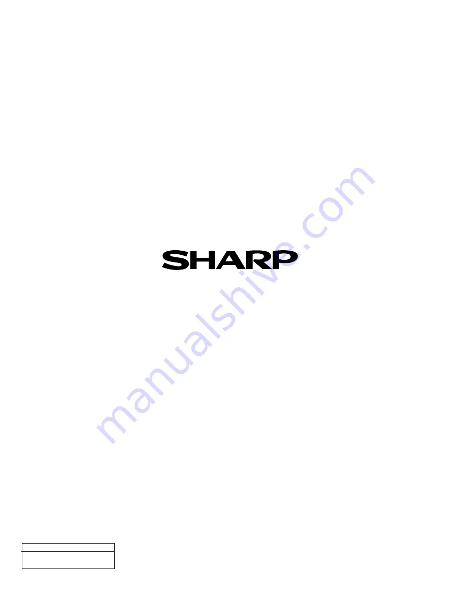 Sharp W21FL Скачать руководство пользователя страница 35