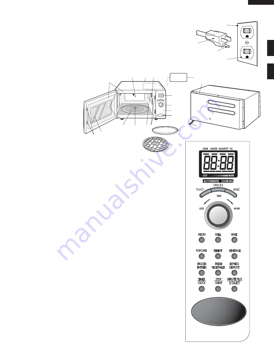 Sharp Warm & Toasty R-55TS Service Manual Download Page 7