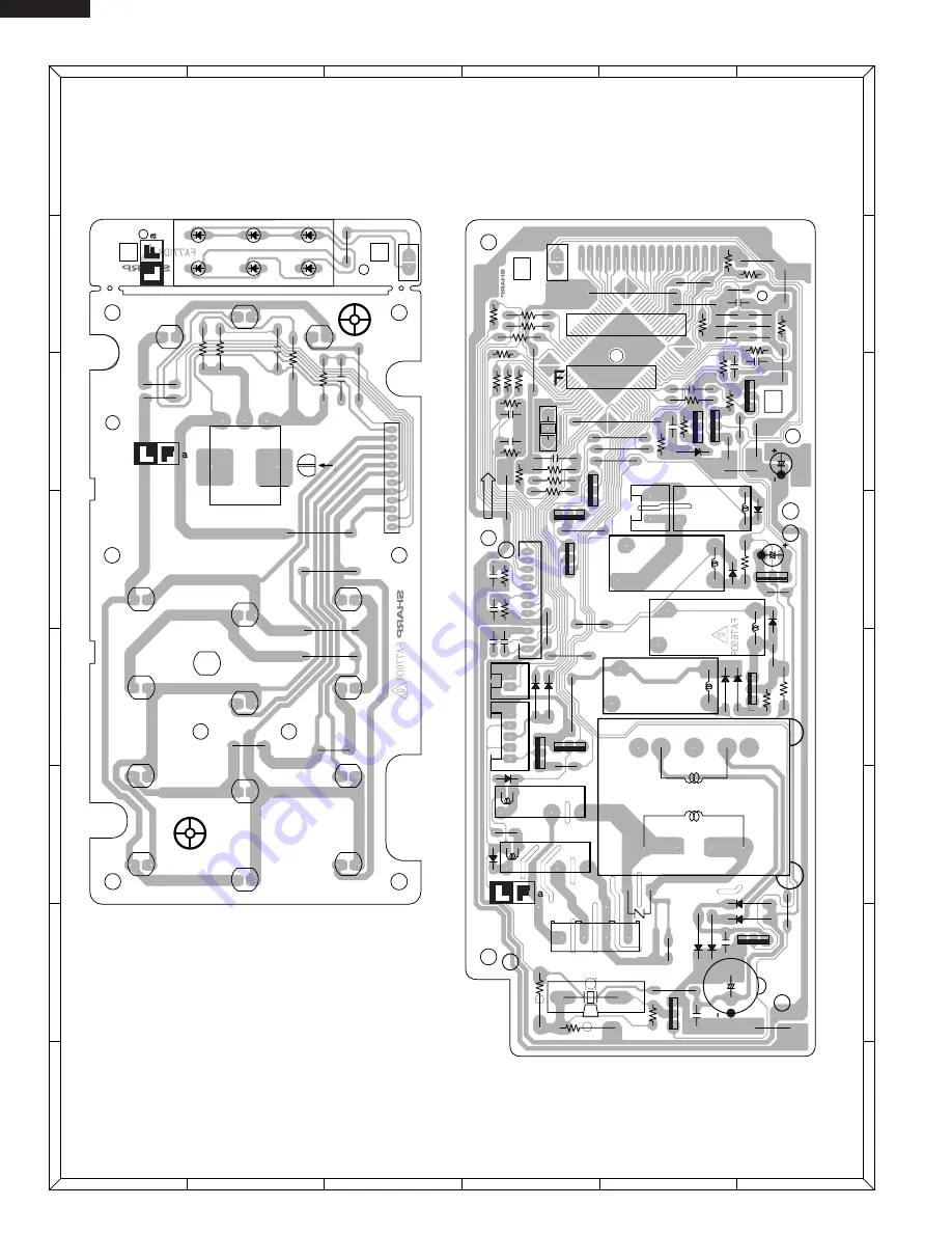 Sharp Warm & Toasty R-55TS Service Manual Download Page 38