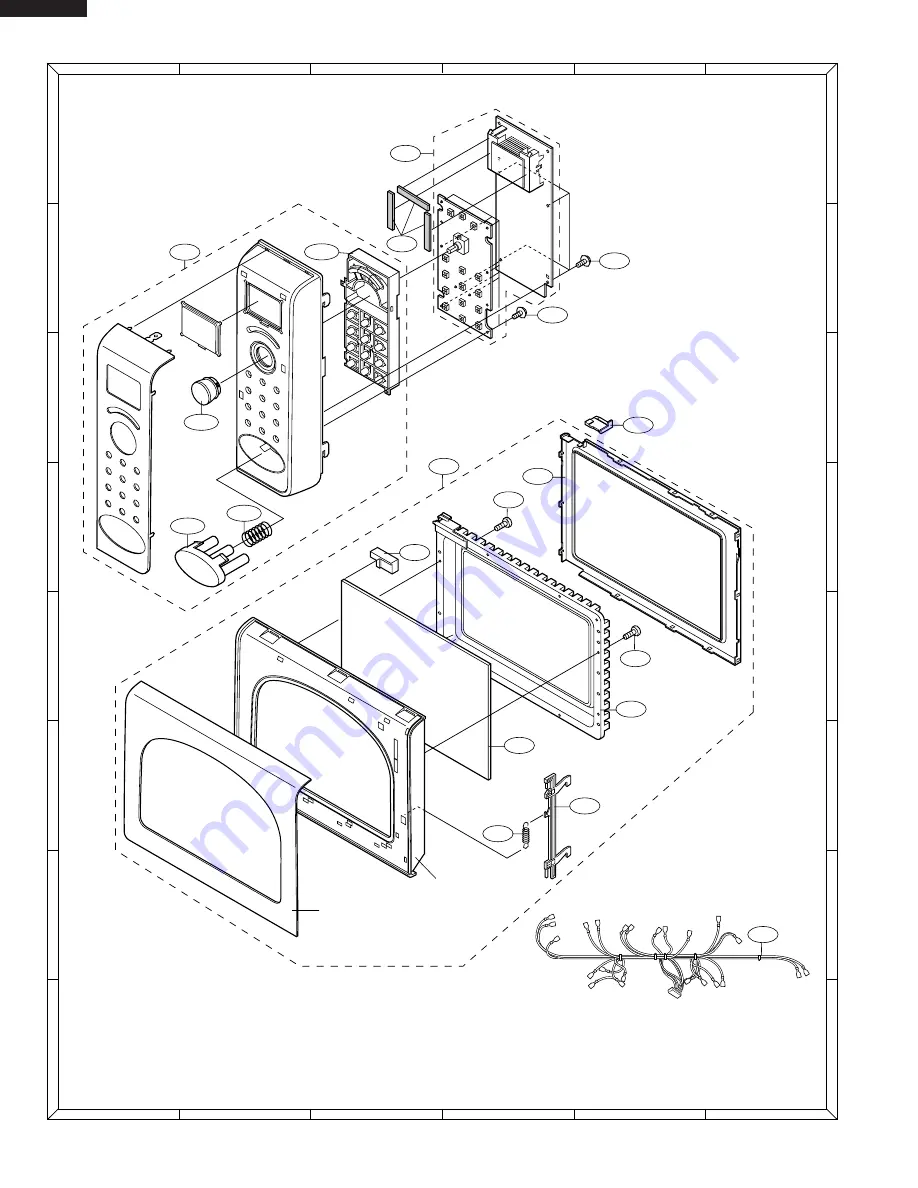 Sharp Warm & Toasty R-55TS Service Manual Download Page 42