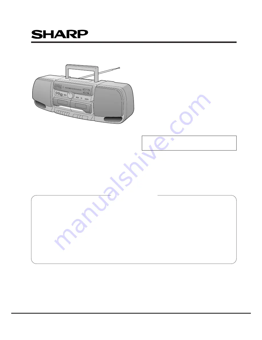 Sharp WF-930Z(BK) Service Manual Download Page 1