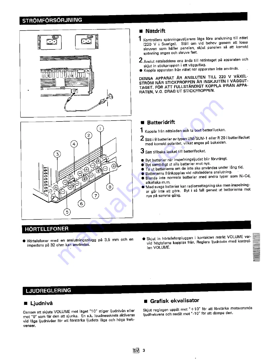 Sharp WQ-T234H Operation Manual Download Page 23