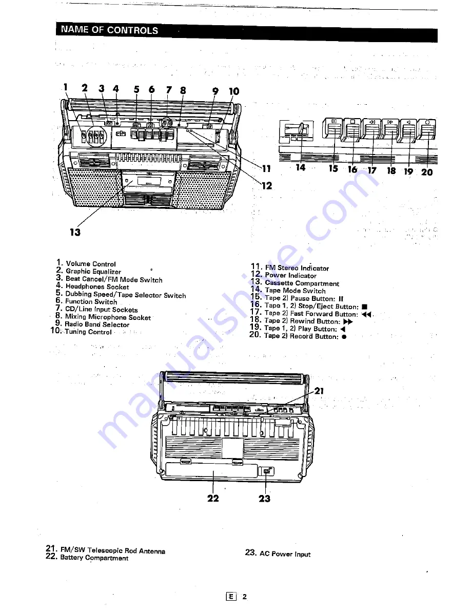 Sharp WQ-T234H Operation Manual Download Page 38