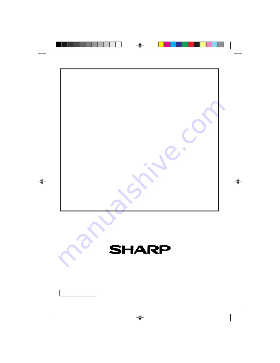 Sharp X-70H Operation Manual Download Page 36