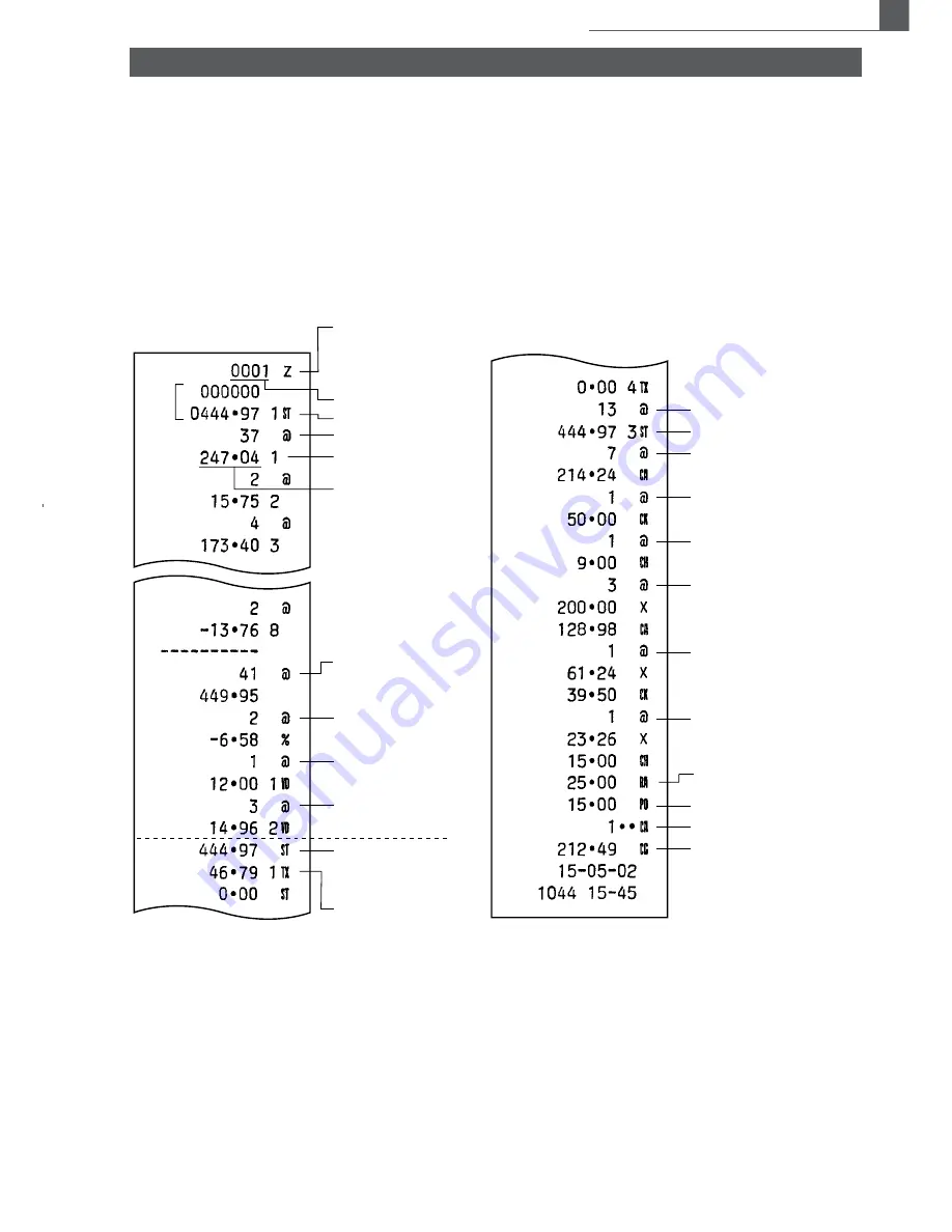 Sharp XE-A101 Instruction Manual Download Page 39