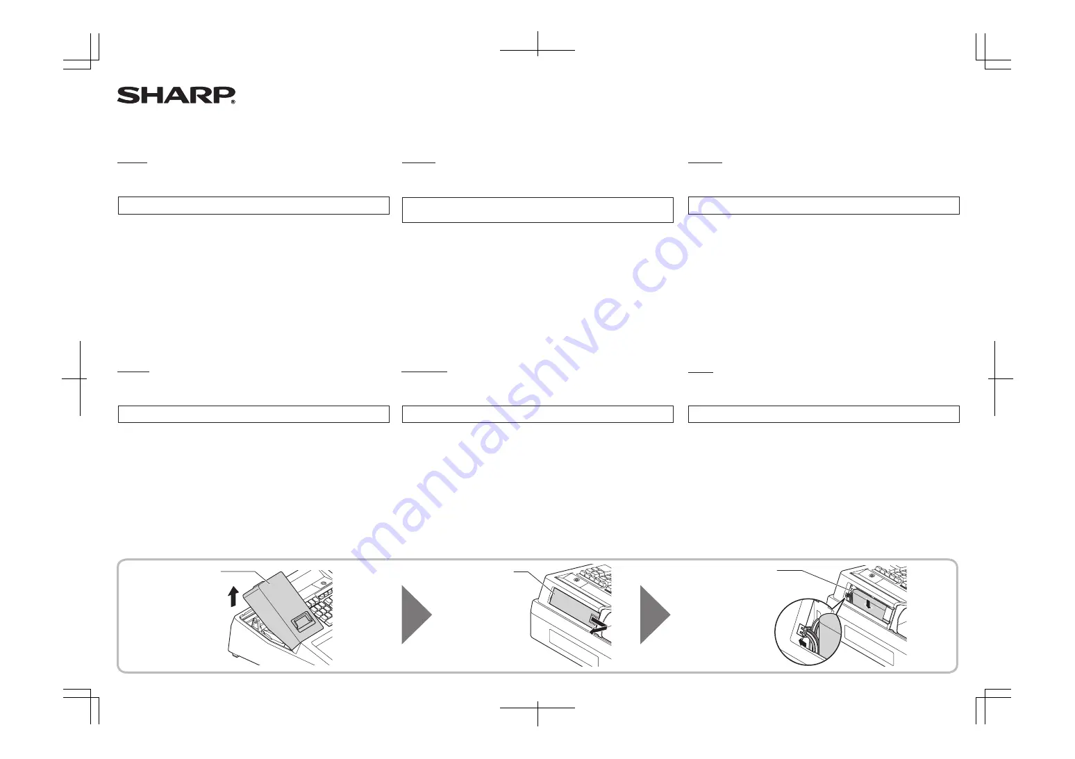 Sharp XE-A1BT Installation Manual Download Page 1