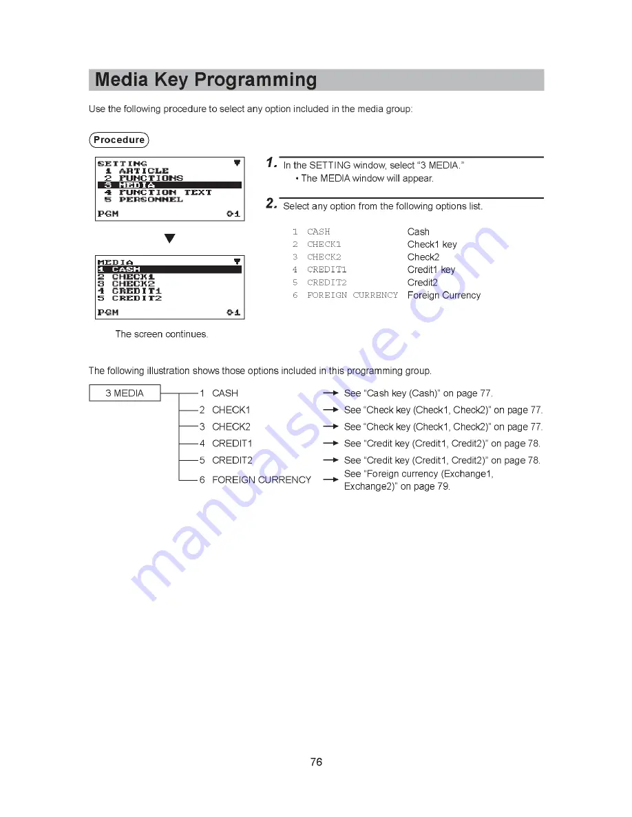 Sharp XE-A207B Full Detailed Instruction Manual Download Page 76