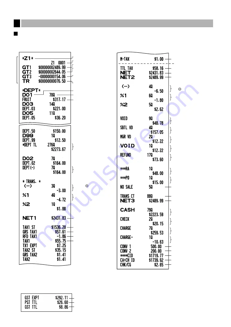 Sharp XE-A20S Instruction Manual Download Page 60